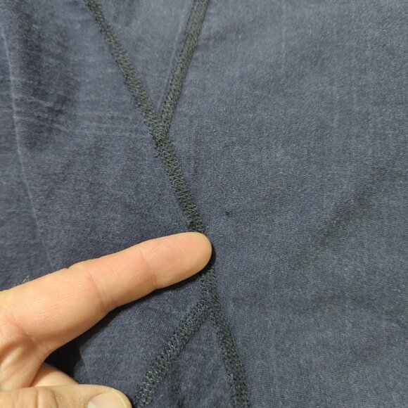 Ariat FR Shirt Men's 3XLT Tall Blue Air Crew Long Sleeve Flame Resistant Welder - Picture 9 of 13